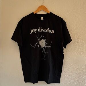 Black Joy Division Graphic T-Shirt